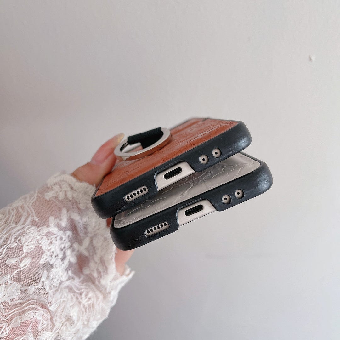 Tunde Store Louis Vuitton Z Flip Phone Case with Ring Holder
