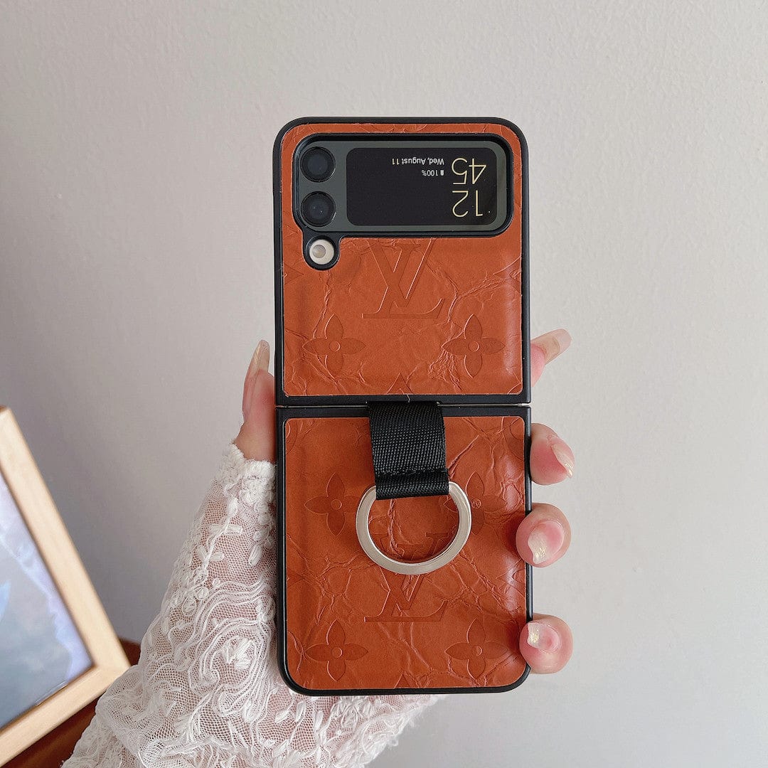 Tunde Store Louis Vuitton Z Flip Phone Case with Ring Holder