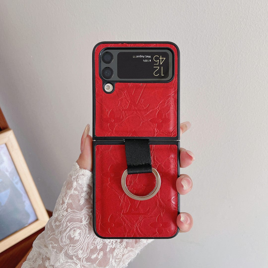 Tunde Store Louis Vuitton Z Flip Phone Case with Ring Holder