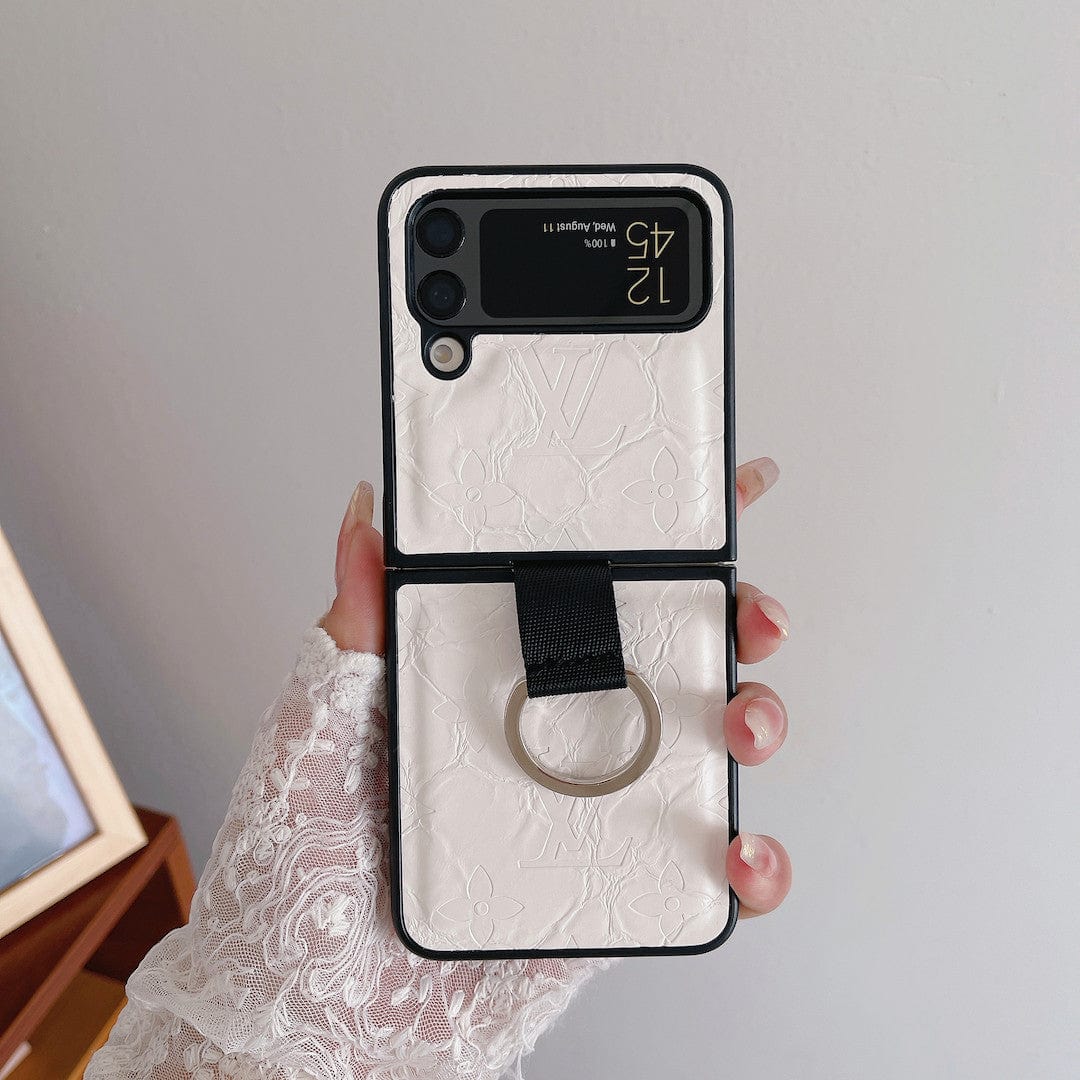 Tunde Store Louis Vuitton Z Flip Phone Case with Ring Holder