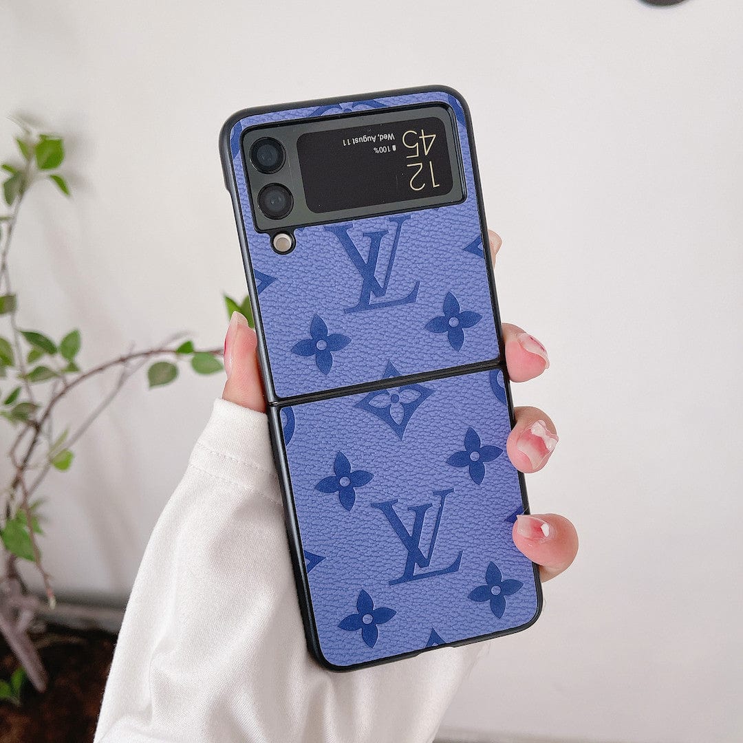 Tunde Store Louis Vuitton Z Flip Phone Cases | Luxurious Craftsmanship with Black Frame