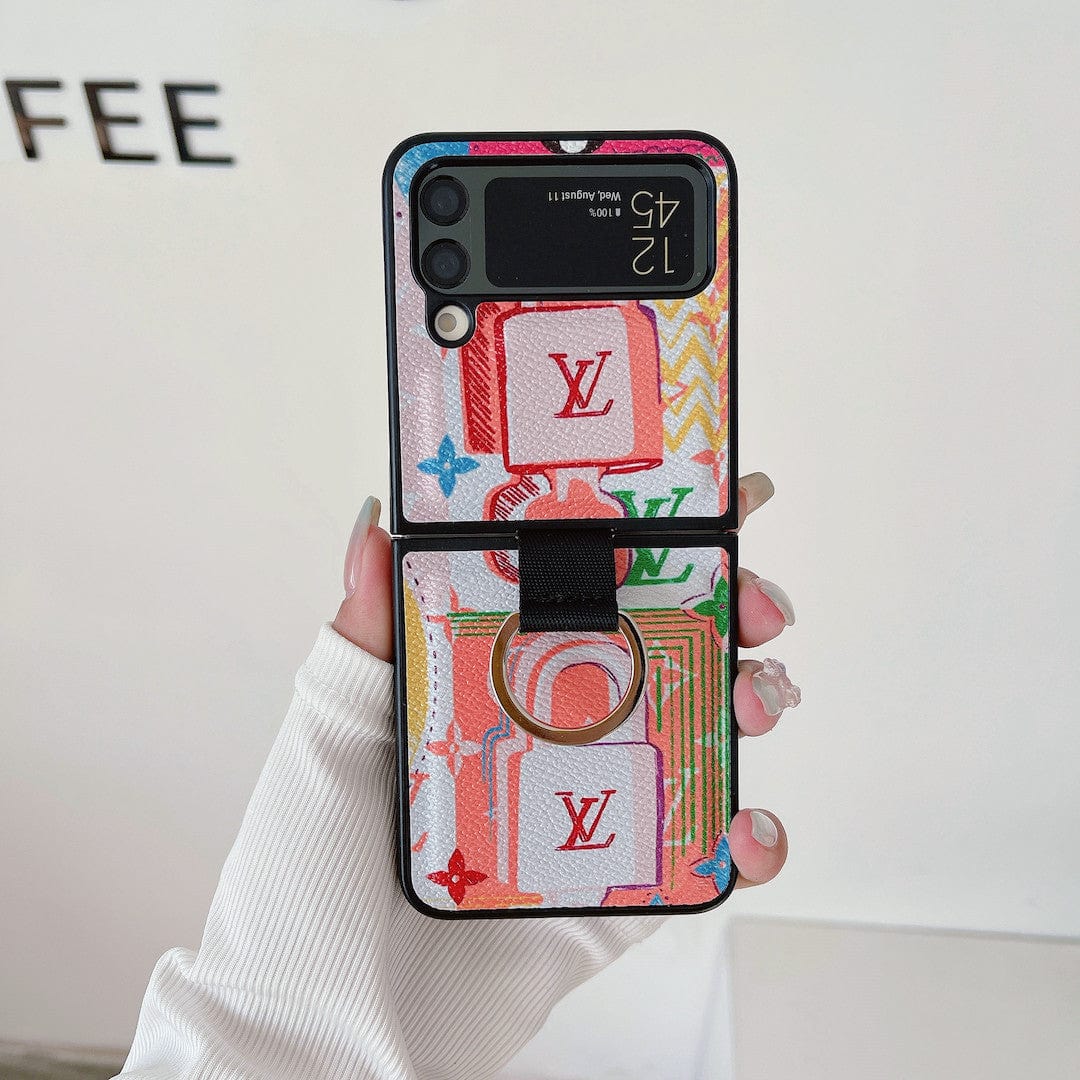 Tunde Store Louis Vuitton Z Flip Phone Cases with Ring Holder | Artistic Styles
