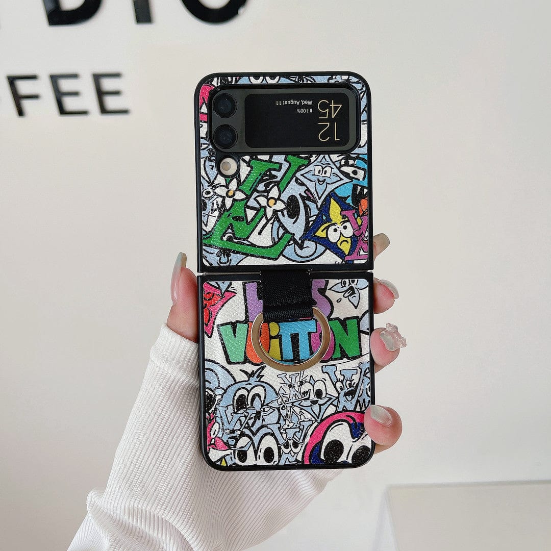 Tunde Store Louis Vuitton Z Flip Phone Cases with Ring Holder | Artistic Styles