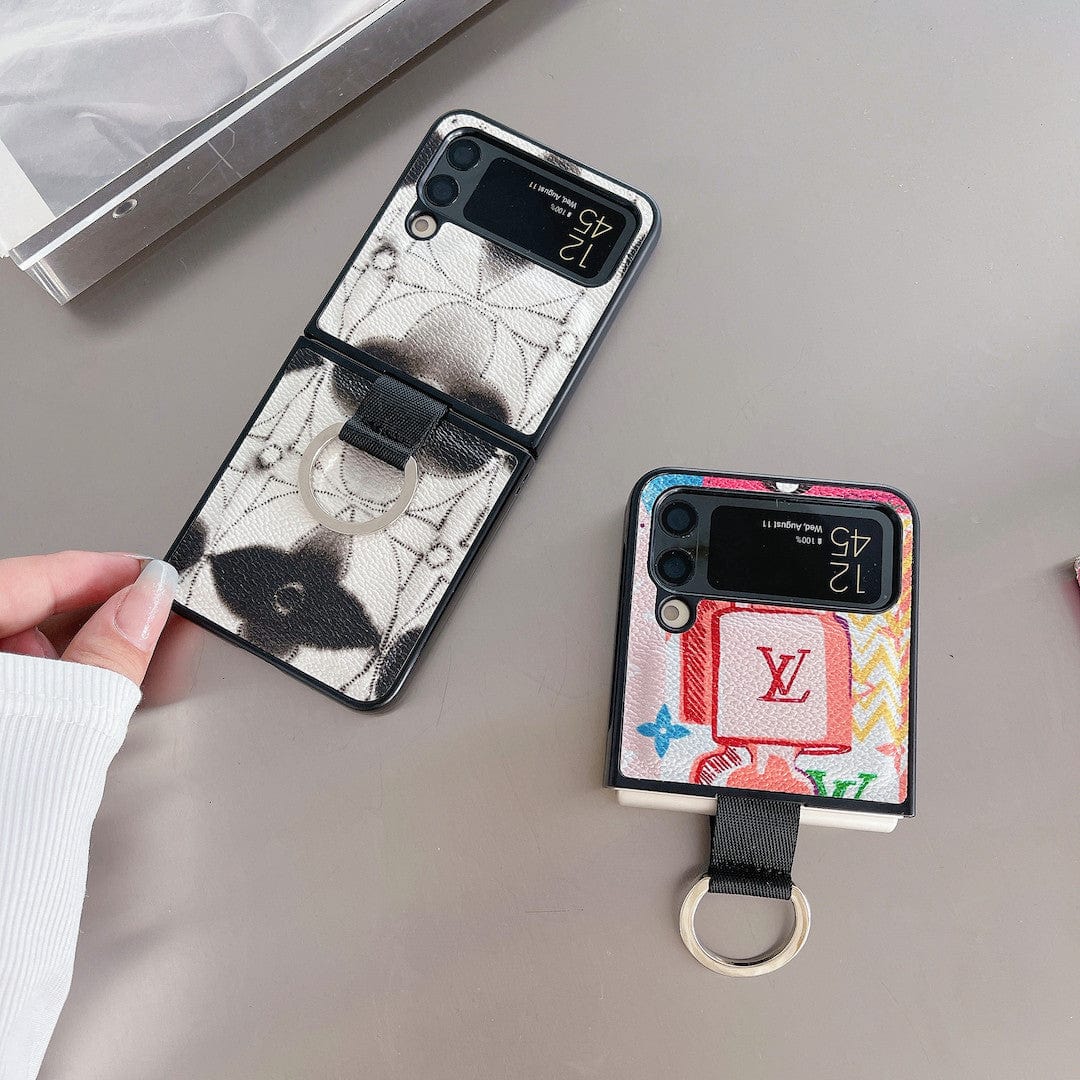 Tunde Store Louis Vuitton Z Flip Phone Cases with Ring Holder | Artistic Styles