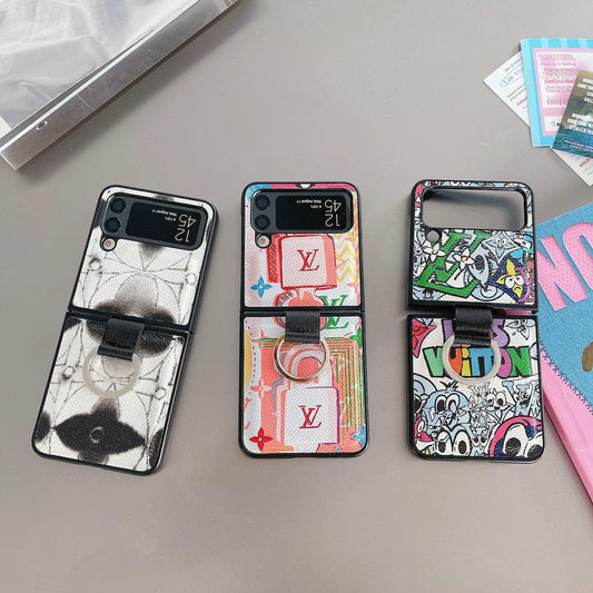 Tunde Store Louis Vuitton Z Flip Phone Cases with Ring Holder | Artistic Styles
