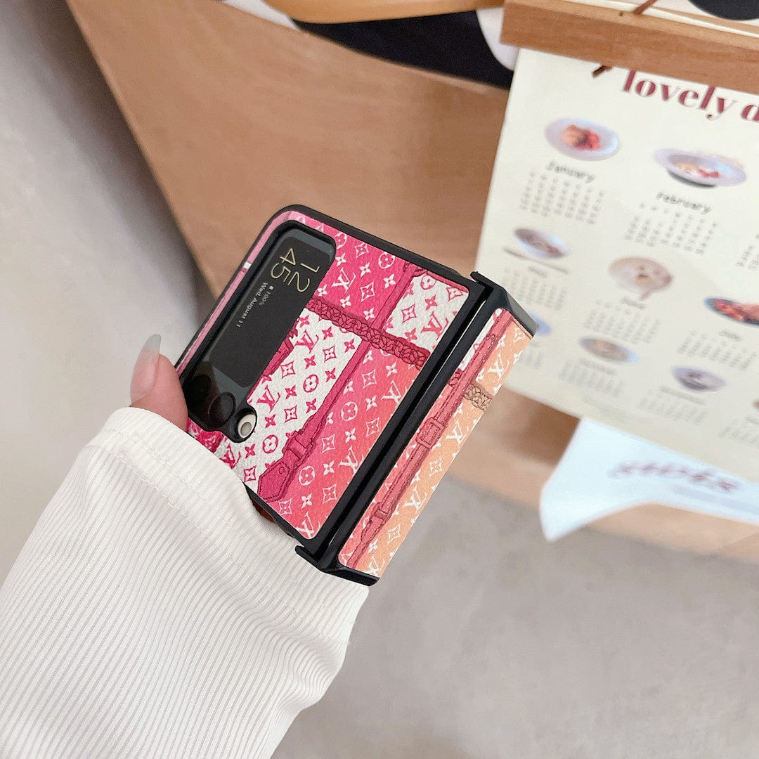 Tunde Store Louis Vuitton Z Flip Phone Cases with Strap Holder | Striking Luxurious Craftsmanship