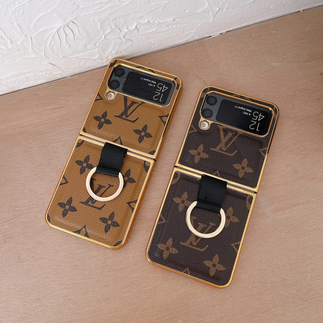 Tunde Store Louis Vuitton Z FlipPhone Cases with Ring Holder