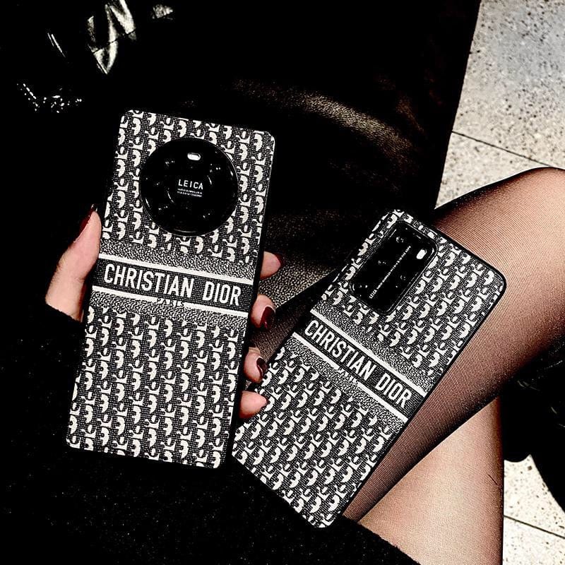 Tunde Store Luxurious CD Leather Phone Case For Huawei