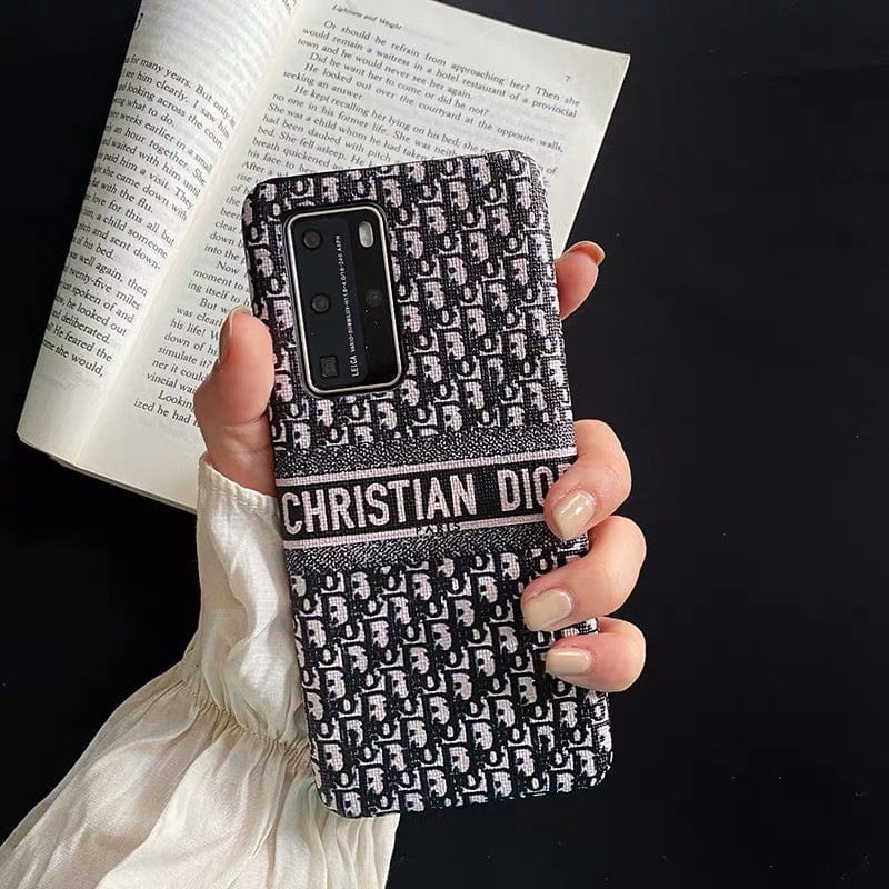 Tunde Store Luxurious CD Leather Phone Case For Huawei