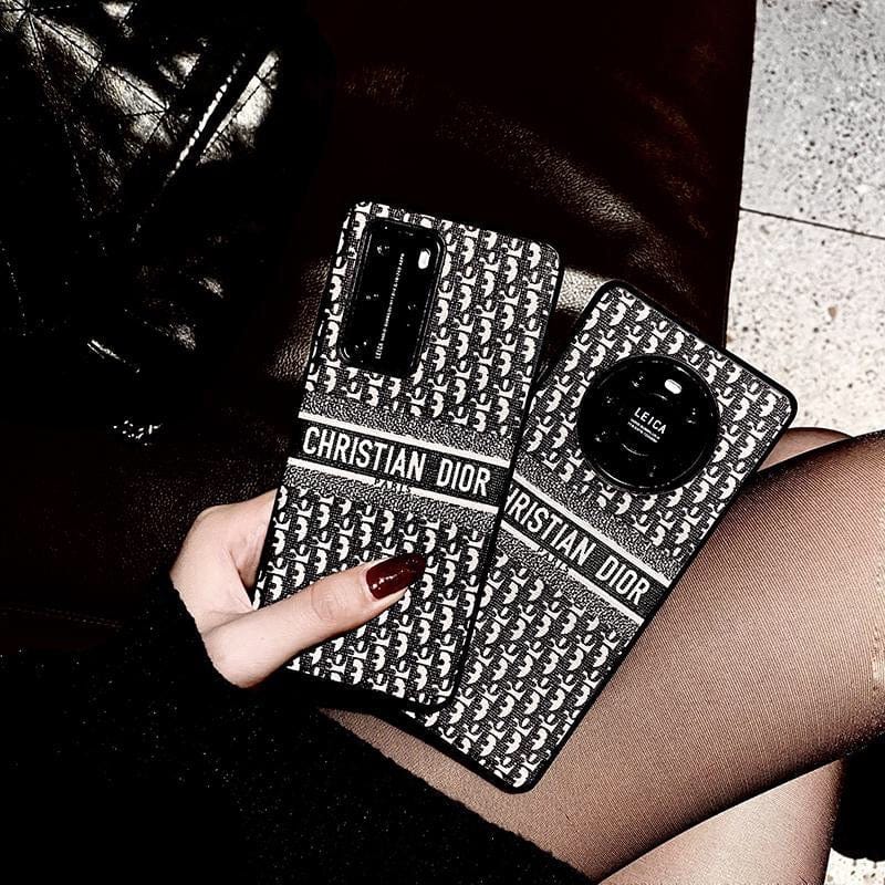 Tunde Store Luxurious CD Leather Phone Case For Huawei