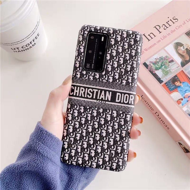 Tunde Store Luxurious CD Leather Phone Case For Huawei