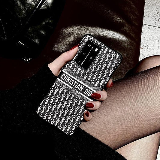 Tunde Store Luxurious CD Leather Phone Case For Huawei