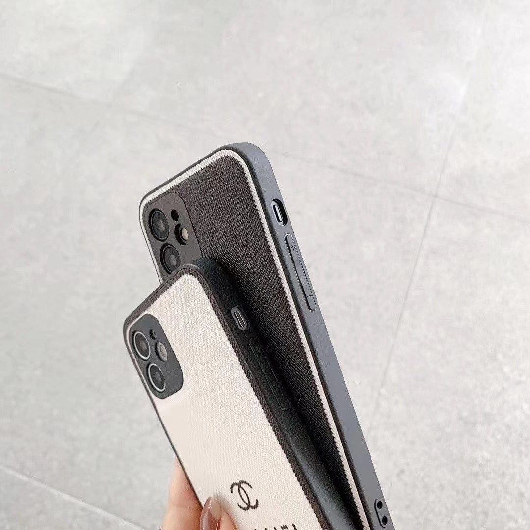 Tunde Store Luxurious Chanel Leather Phone Case For Huawei Pro / Mate