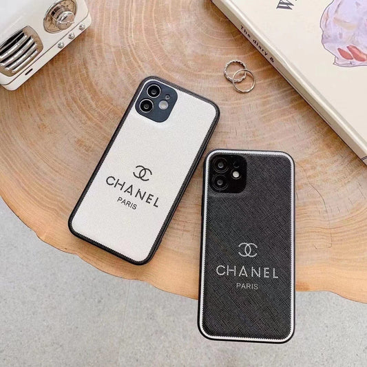 Tunde Store Luxurious Chanel Leather Phone Case For Huawei Pro / Mate
