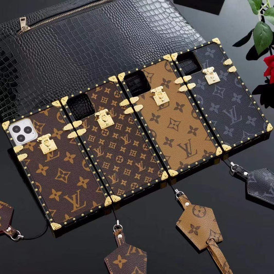 Tunde Store Luxurious Louis Vuitton Monogram Phone Cases For Iphone 12 - iPhone 15