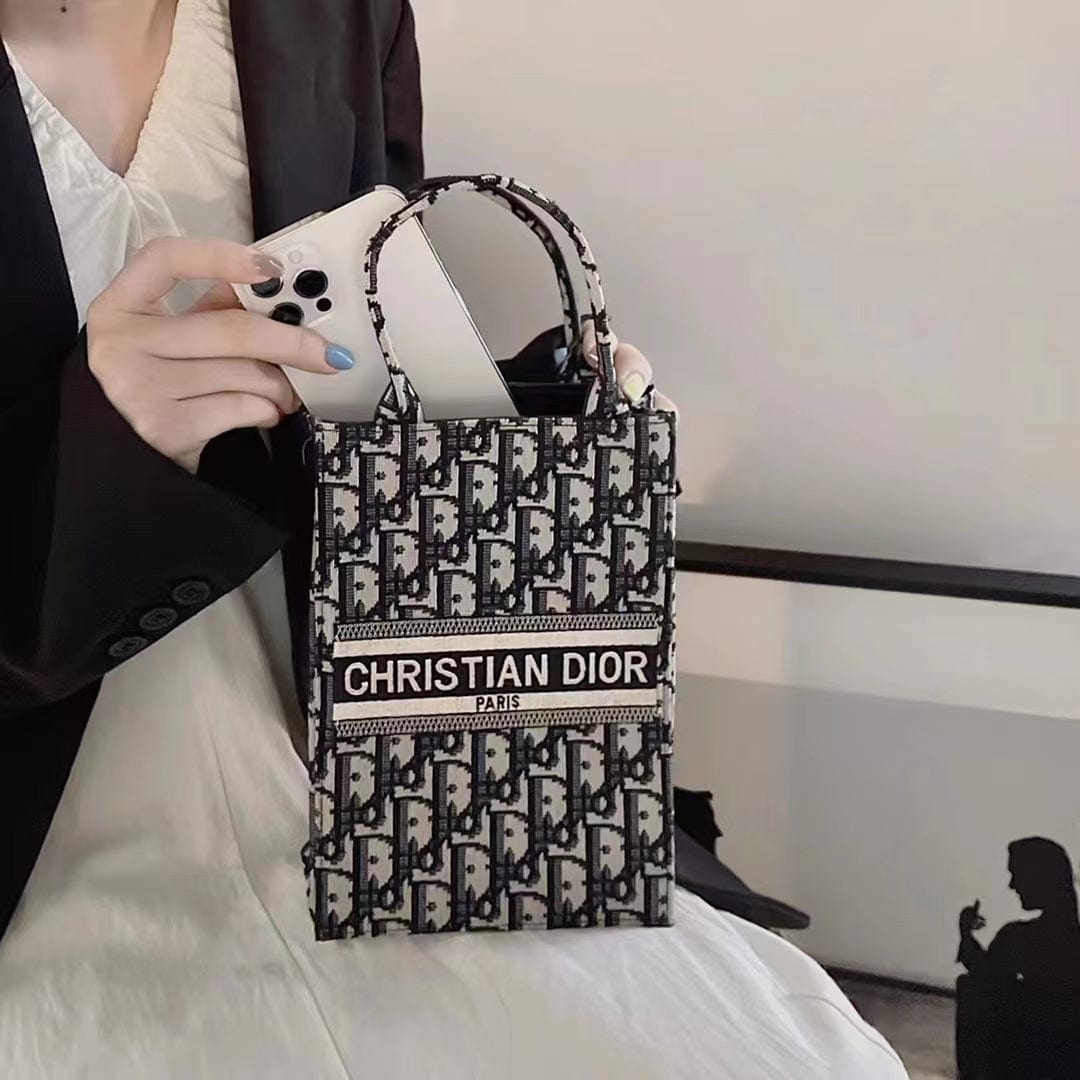 Tunde Store Luxury CD Women Phone Bag "Made In Paris"
