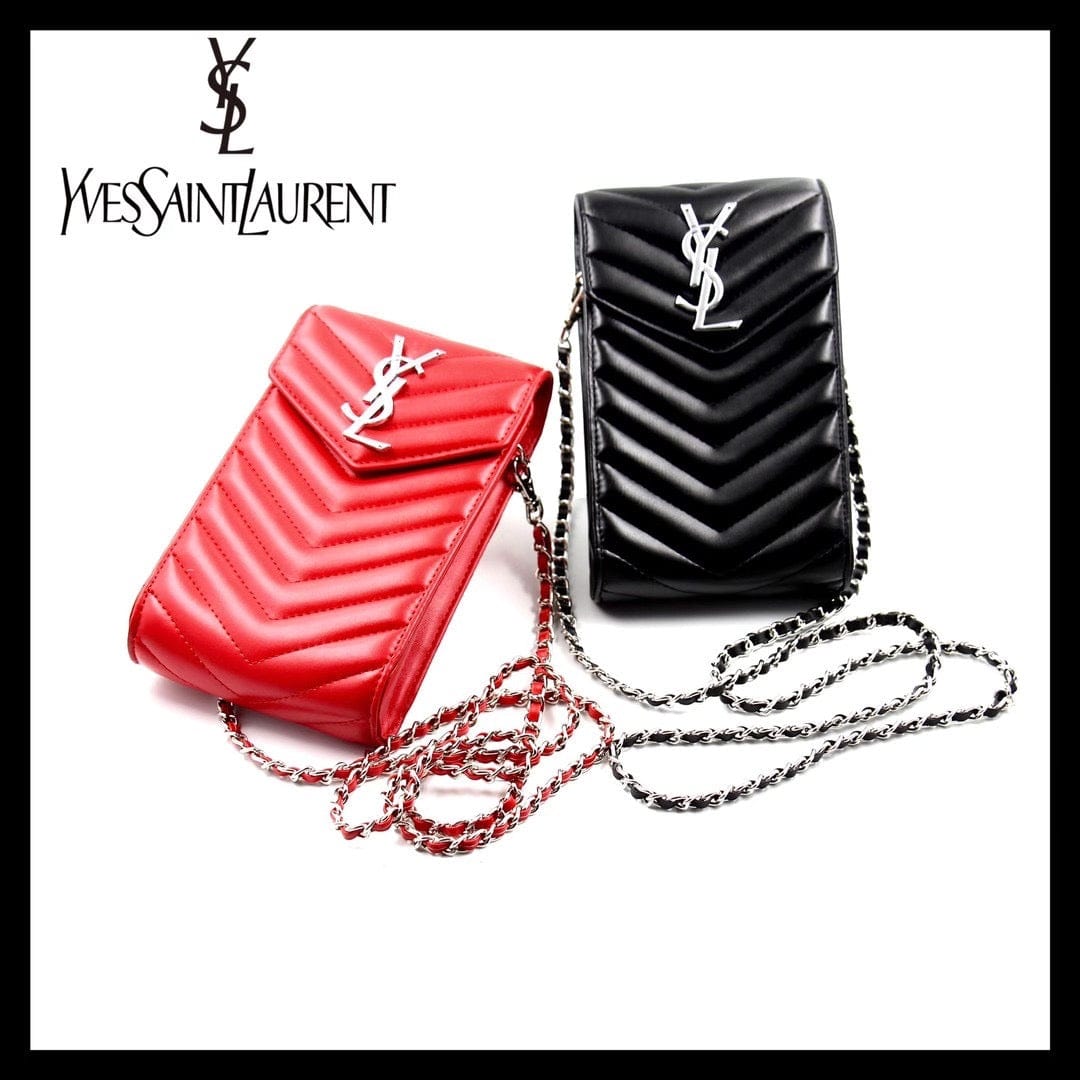 Tunde Store Luxury Ysl Phone Crossbody Bag For All Types Of Mobile Phones