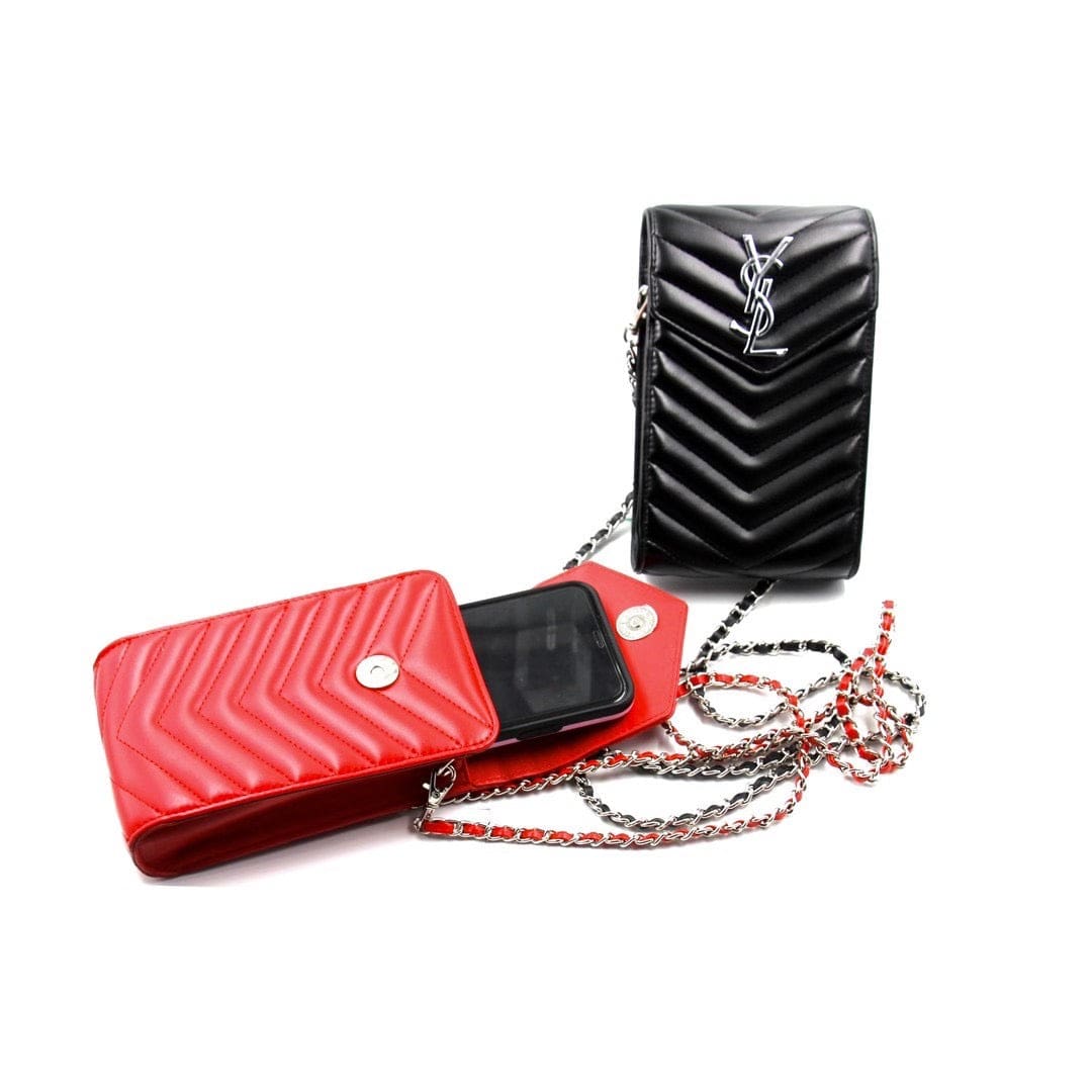 Tunde Store Luxury Ysl Phone Crossbody Bag For All Types Of Mobile Phones