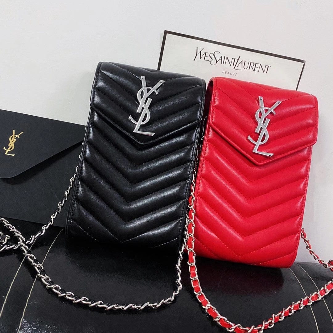 Tunde Store Luxury Ysl Phone Crossbody Bag For All Types Of Mobile Phones