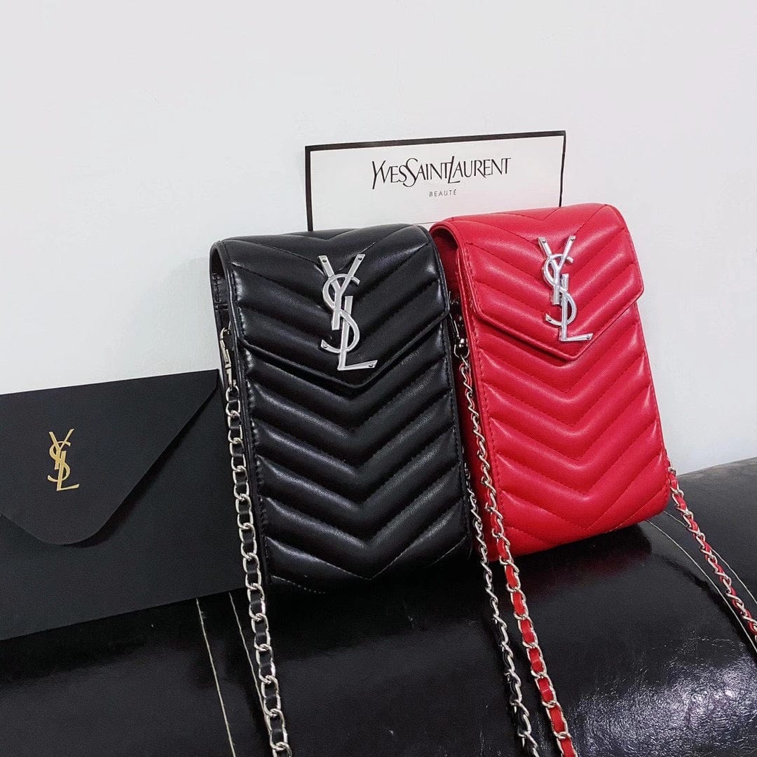 Tunde Store Luxury Ysl Phone Crossbody Bag For All Types Of Mobile Phones