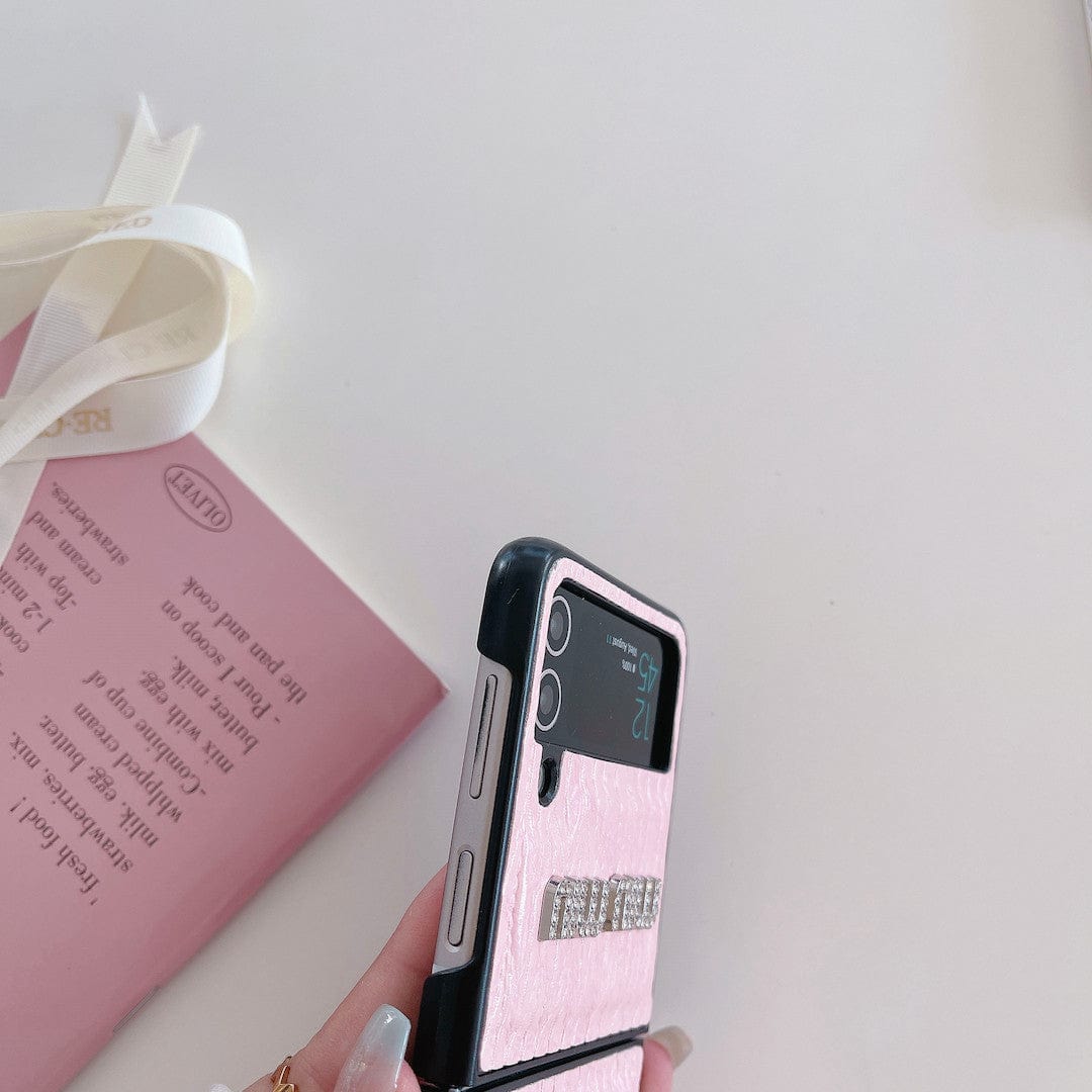 Tunde Store Miu Miu Z Flip/Z Fold Phone Cases | Glamorous Style