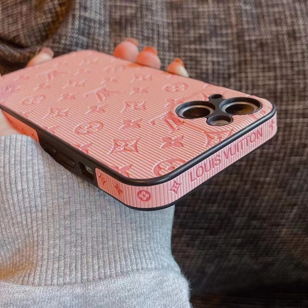 Tunde Store Plastic TPU Colorful Louis Vuitton iPhone Case | iPhone 12 to iPhone 15