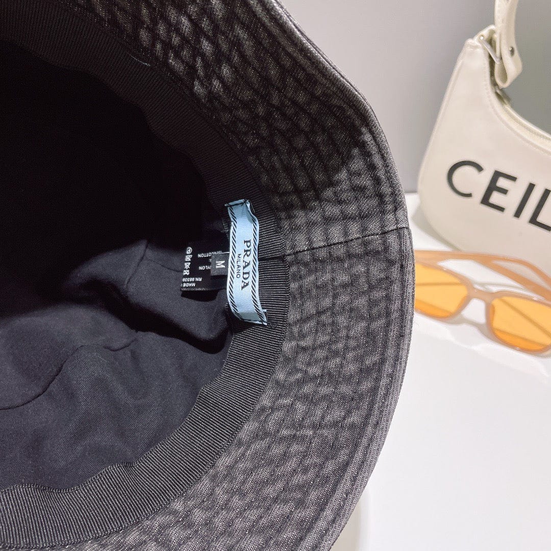 Tunde Store Prada Re-Nylon Bucket Hat for women- Sustainable Style and Versatile Design