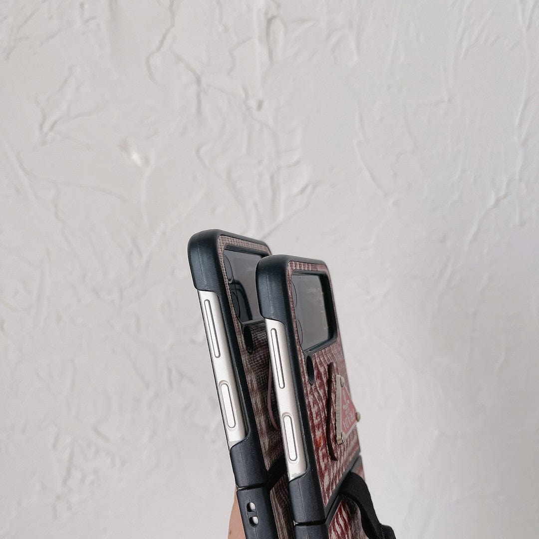 Tunde Store Prada Z Flip/Z Fold Phone Cases with Ring Holder