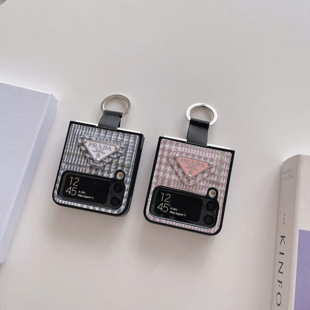 Tunde Store Prada Z Flip/Z Fold Phone Cases with Ring Holder