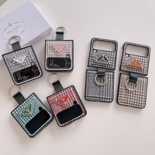 Tunde Store Prada Z Flip/Z Fold Phone Cases with Ring Holder