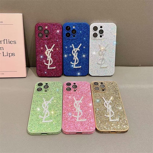 Tunde Store Stylish YSL iPhone Cases Compatible with iPhone 11 to iPhone 16 Models