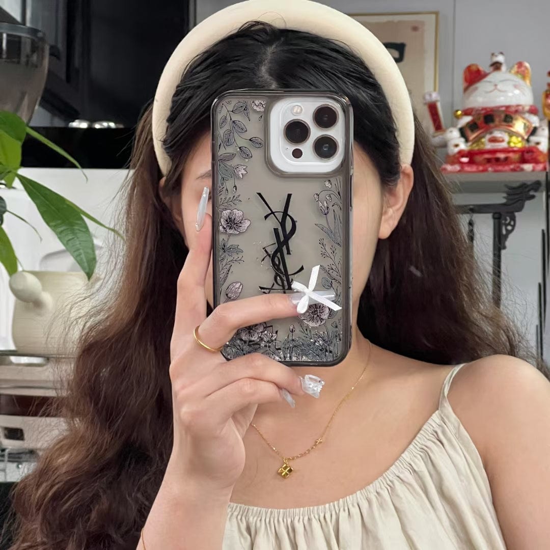 Tunde Store YSL iPhone Case | Compatible with iPhone 11 to iPhone 15 Models